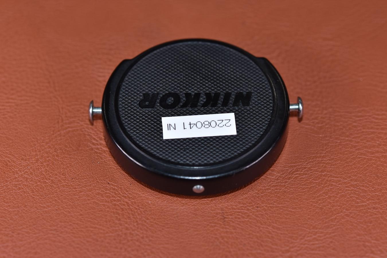 【希 少】NIKKOR マーク入り40.5mm レンズキャップ