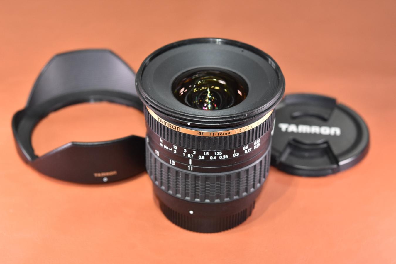TAMRON SP AF 11-18mm F4.5-5.6 Di II LD 純正フード付【Model:A13N Nikon用】
