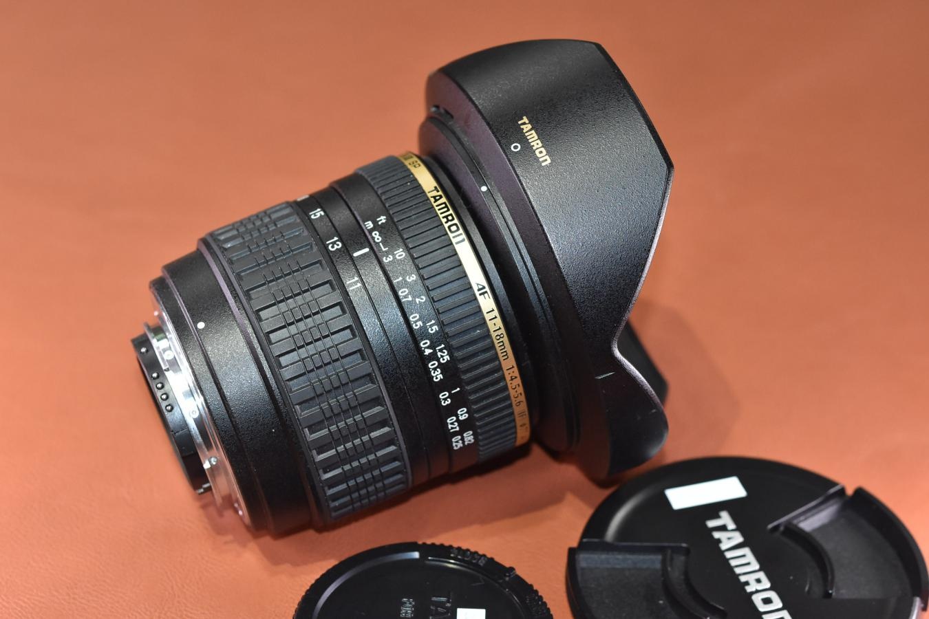 TAMRON SP AF 11-18mm F4.5-5.6 Di II LD 純正フード付【Model:A13N Nikon用】