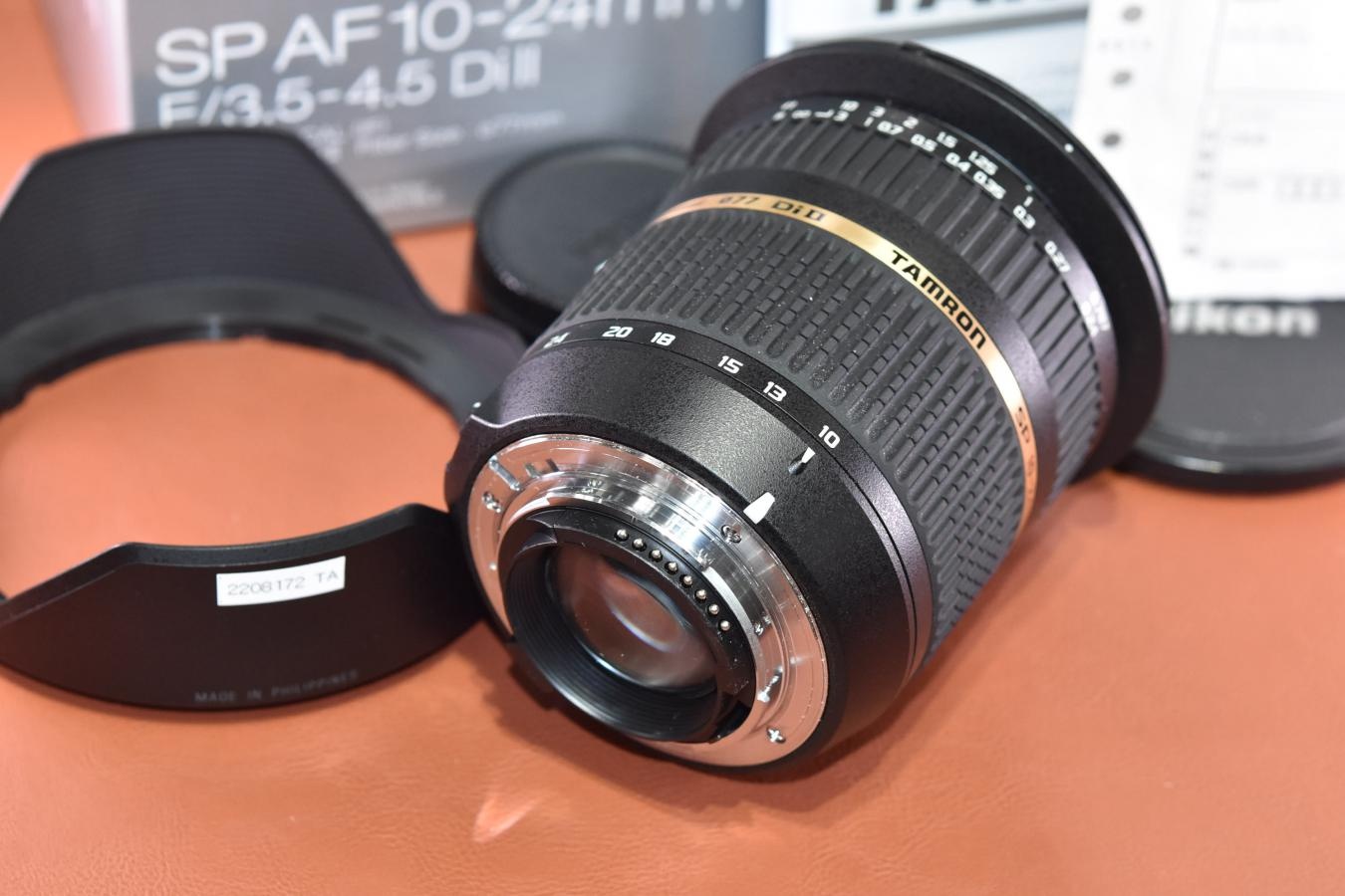 TAMRON SP AF 10-24mm F3.5-4.5 DiII LD Aspherical 元箱付一式 【Model:B001NII Nikon用】