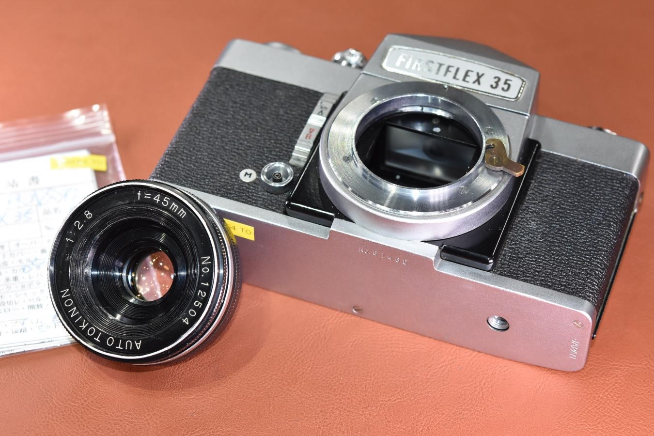 【希 少】 常盤精機 FIRSTFLEX 35 AUTO TOKINON 45/2.8付 【整備済】