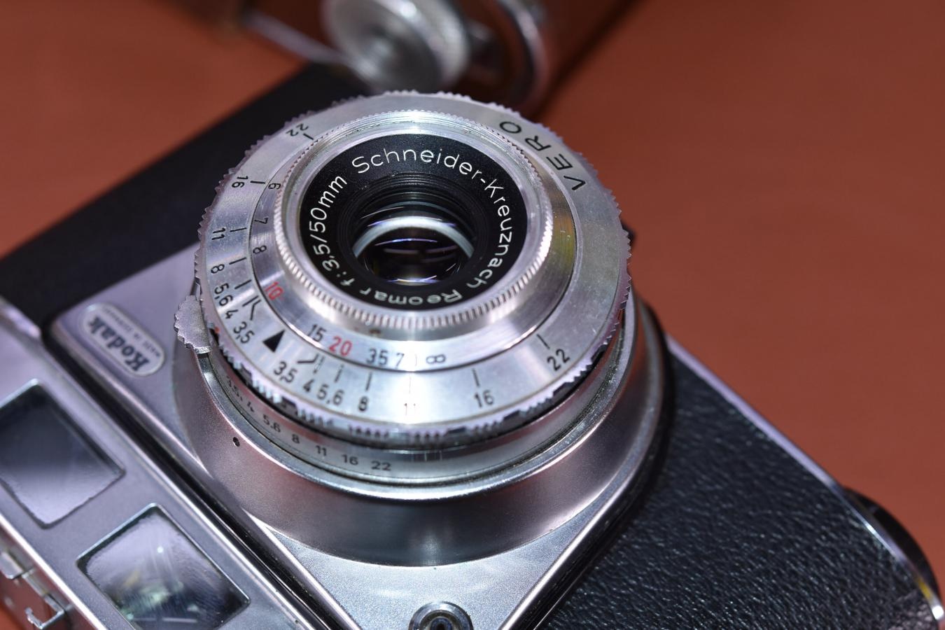 【B級特価品】Kodak Retinette IA 純正ケース付【Schneider-Kreuznach Reomar 50/3.5 レンズ搭載】