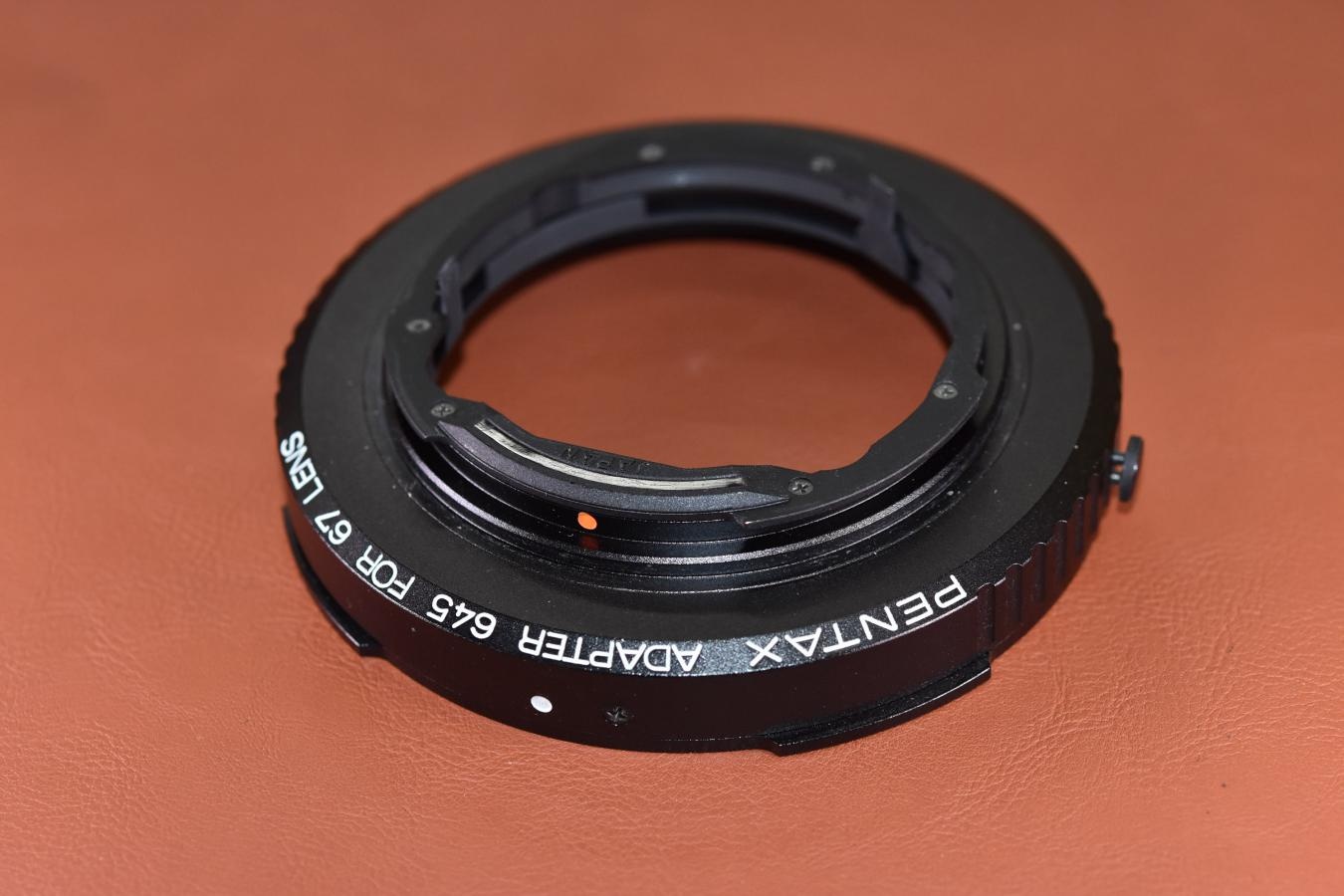 ペンタックス PENTAX ADAPTER 645 FOR 67 LENS 【PENTAX 67レンズ→PENTAX 645マウントボディ変換