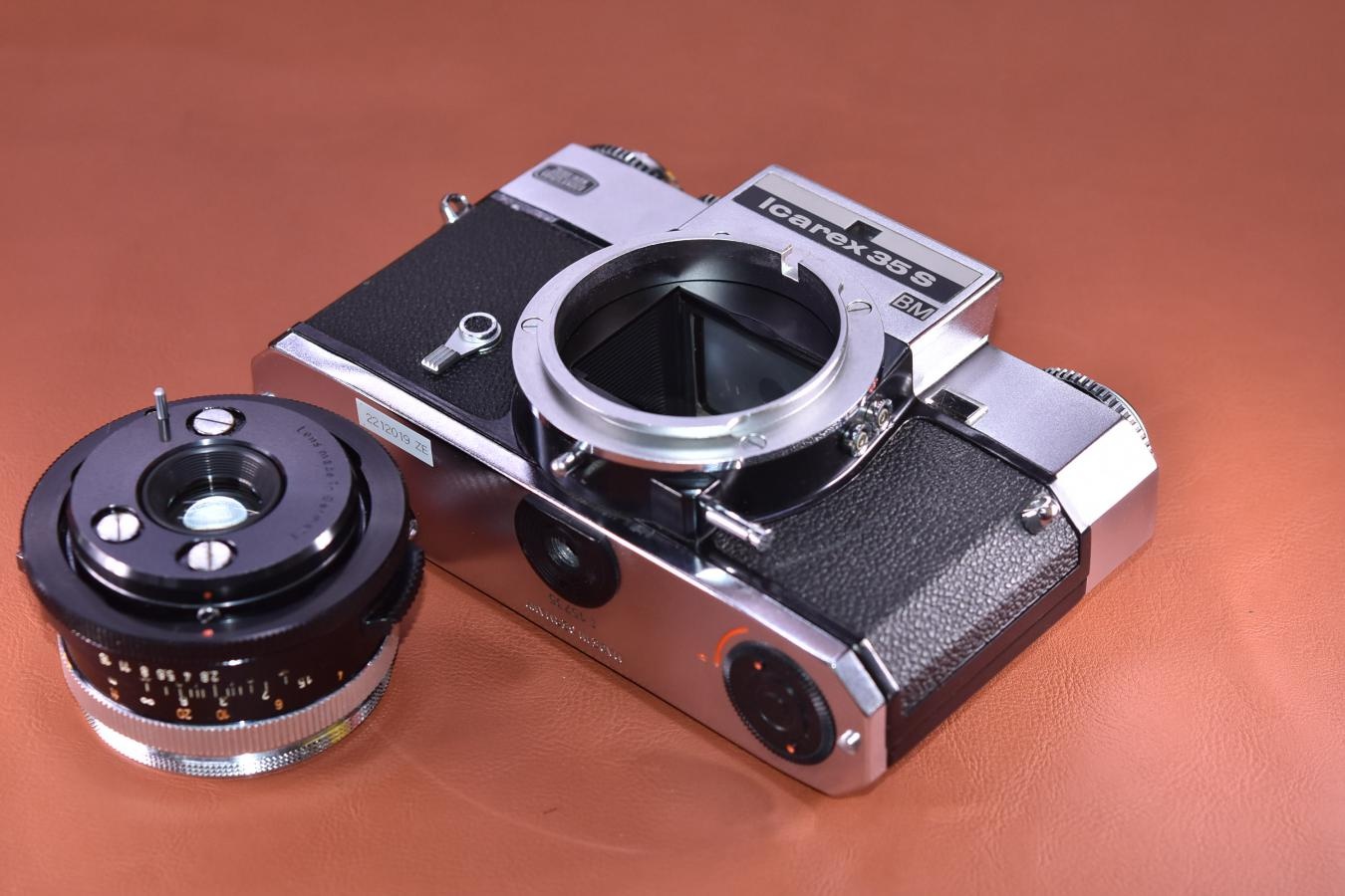 【希 少】ZEISS IKON Icarex 35S BM  Carl Zeiss Tessar 50/2.8付 【ZEISS IKONとVOGTLANDER 共同開発カメラ】
