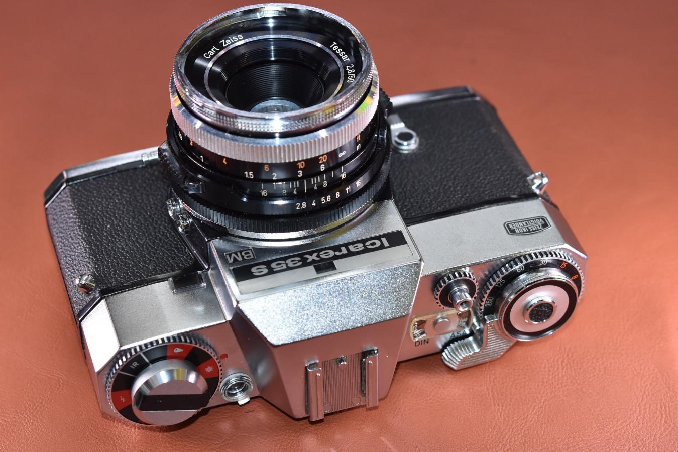 【希 少】ZEISS IKON Icarex 35S BM  Carl Zeiss Tessar 50/2.8付 【ZEISS IKONとVOGTLANDER 共同開発カメラ】