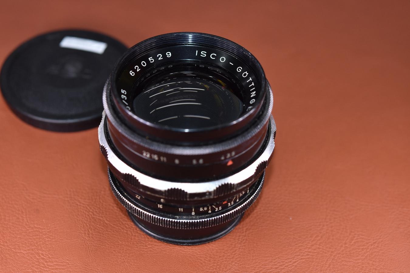 ISCO-GOTTINGEN WESTRON 35mm F3.5 ゼブラ 【エキザクタマウントレンズ】