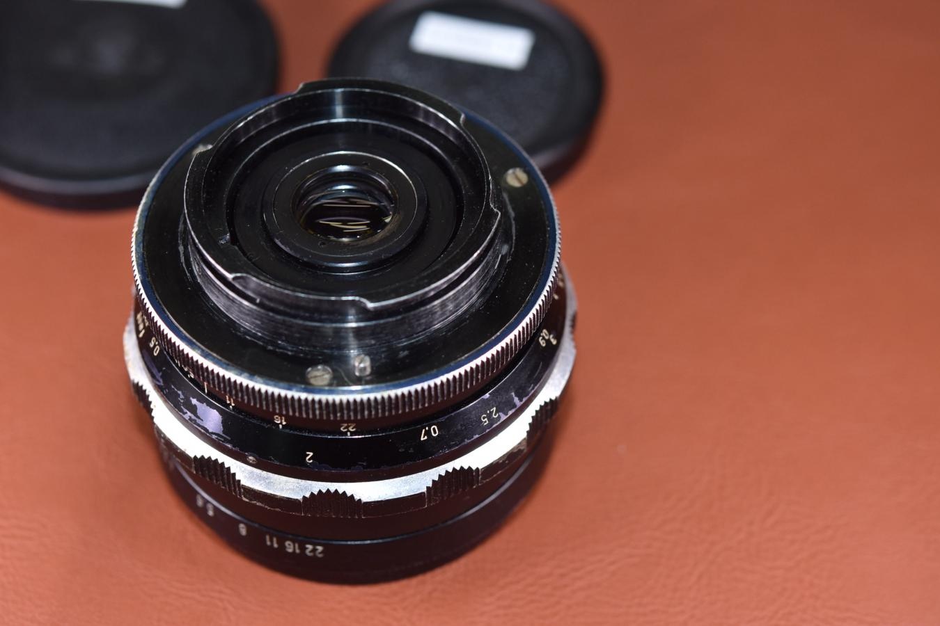 ISCO-GOTTINGEN WESTRON 35mm F3.5 ゼブラ 【エキザクタマウントレンズ】