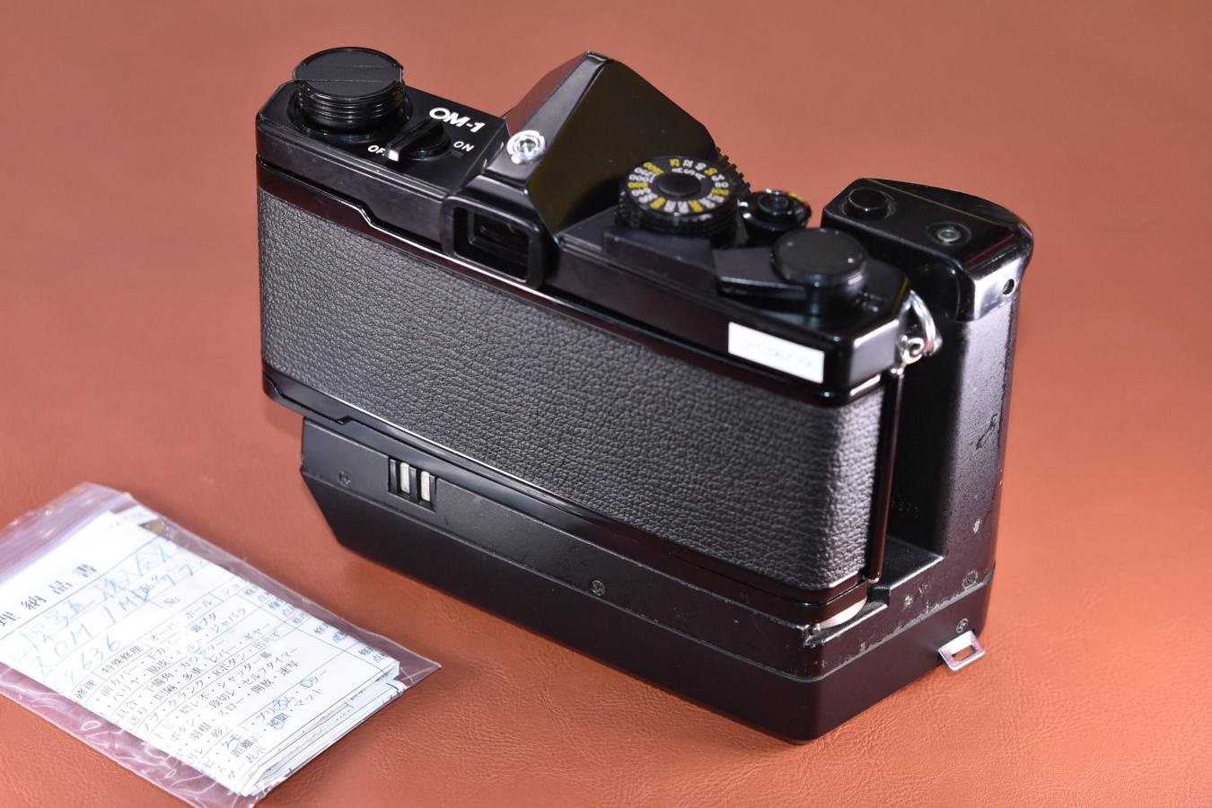 OLYMPUS OM-1 MD ブラック 整備済【OLYMPUS WINDER2付】