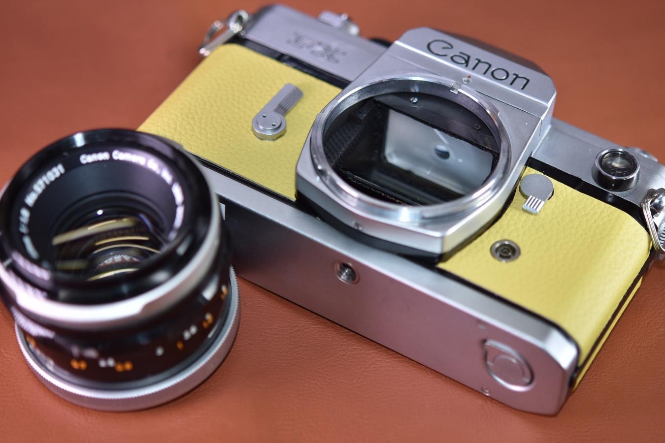 【リメイクカメラ】Canon FX FL50/1.8付
