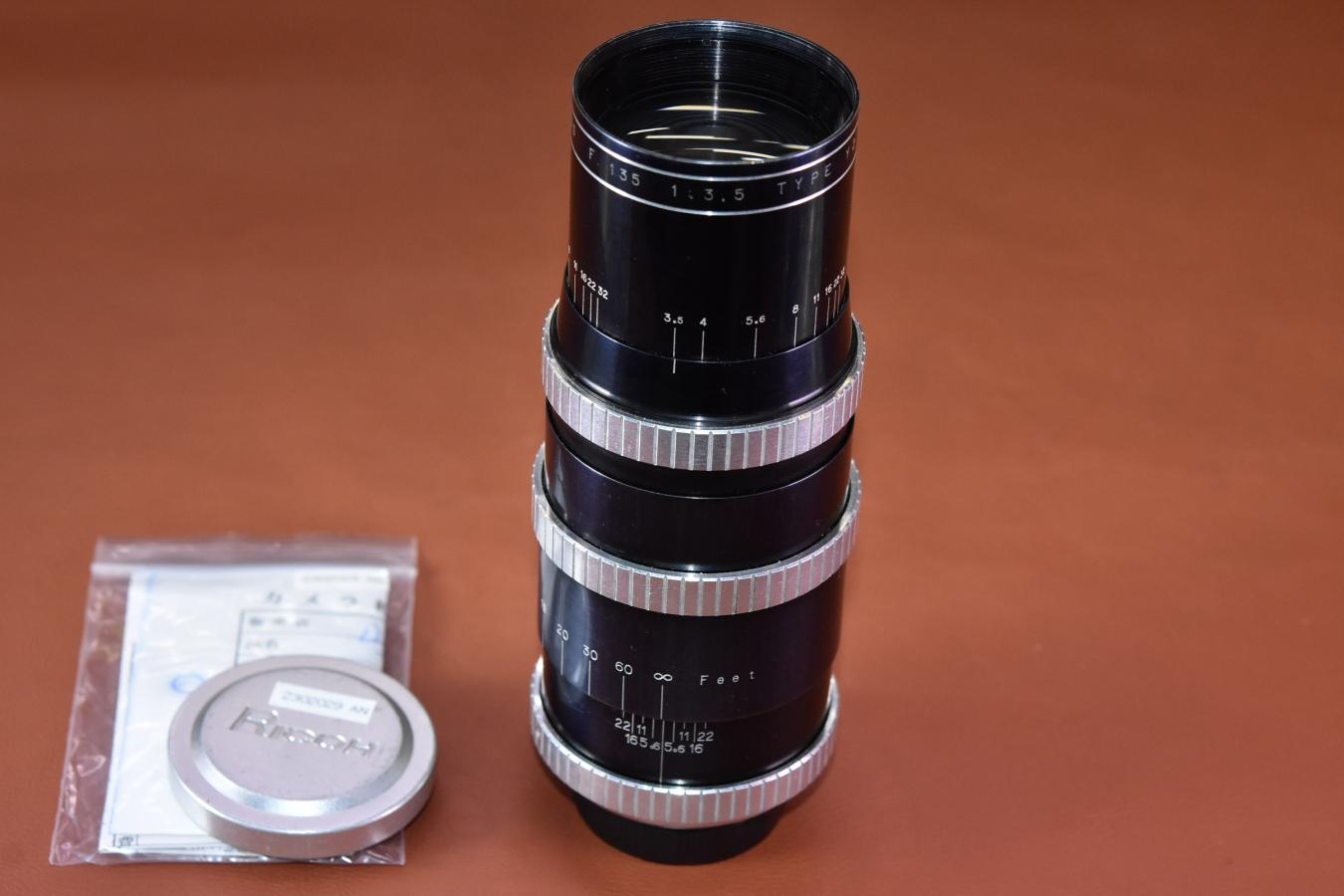 【希 少】 P.ANGENIEUX PARIS 135mm F3.5 TYPE Y2 整備済 【エキザクタマウントレンズ】