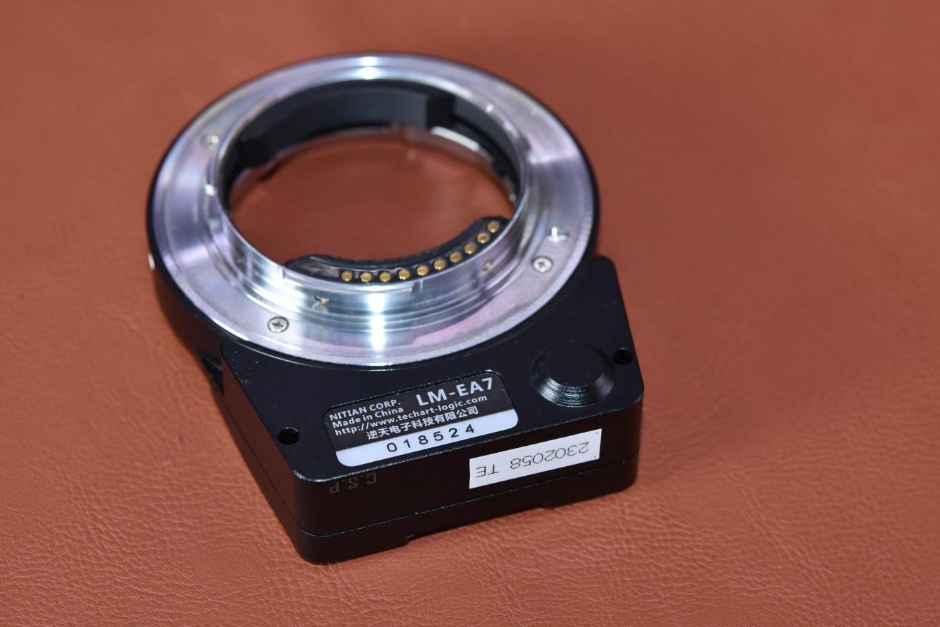 TECHART LM-EA7 【LEICA Mマウント→SONY Eマウント変換電子アダプター AF作動可】