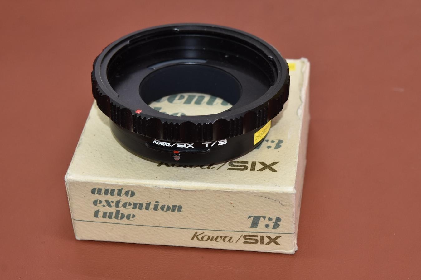 【希 少】Kowa auto axtention tube T3 ブラック 元箱付 【Kowa SIX用】