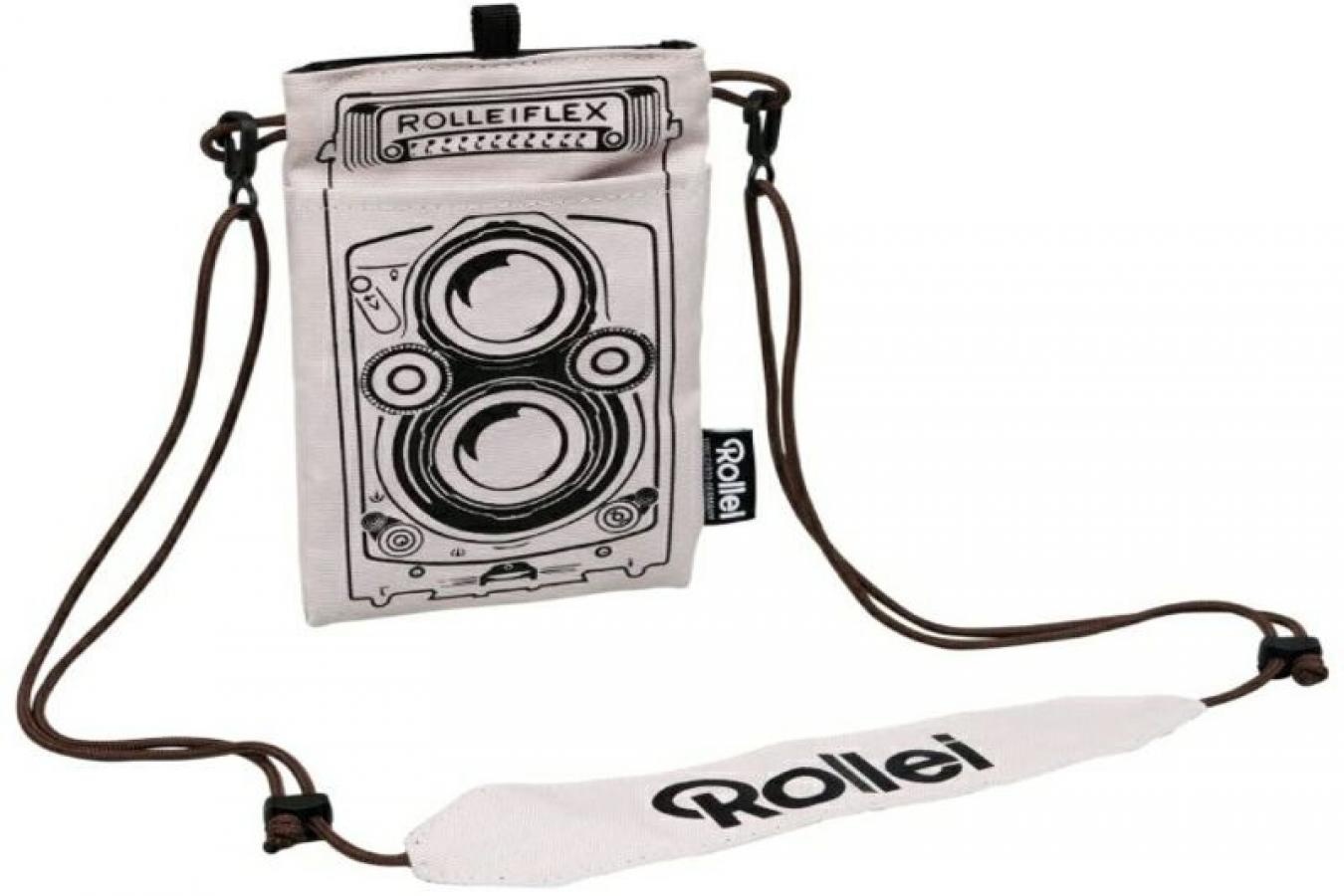 【新 品】Rollei スマホポーチ ROLLEIFLEX ベージュ【Rollei 公式グッズ】