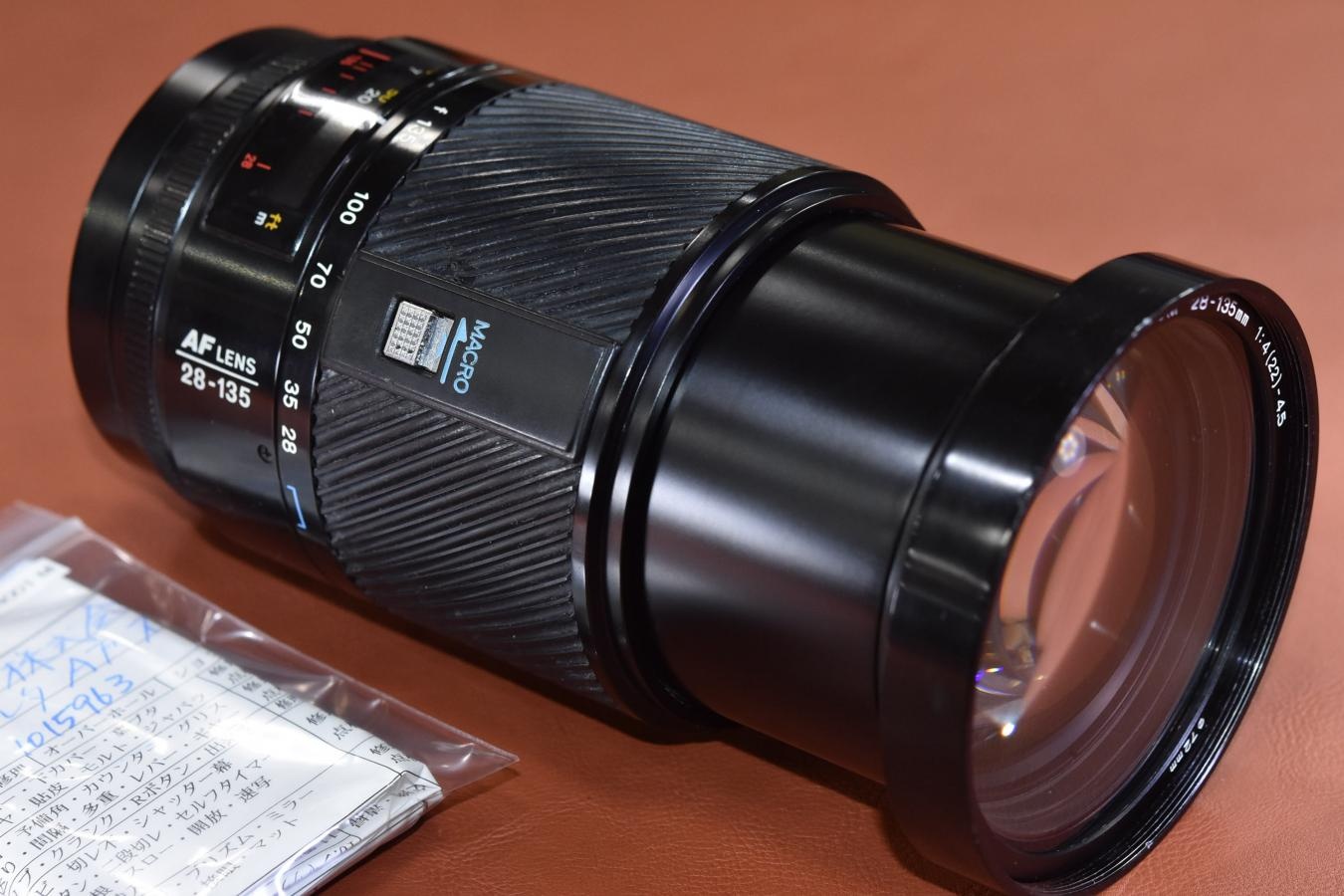 【B級特価品】 MINOLTA AF 28-135mm F4-4.5 【整備済】
