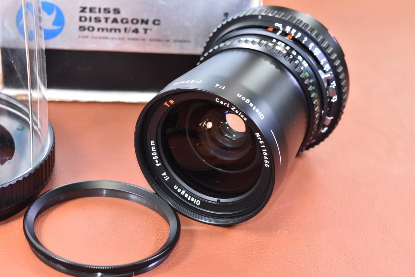 【コレクション向け】HASSELBLAD C Distagon T* 50mm F4 ブラック 【元箱付】