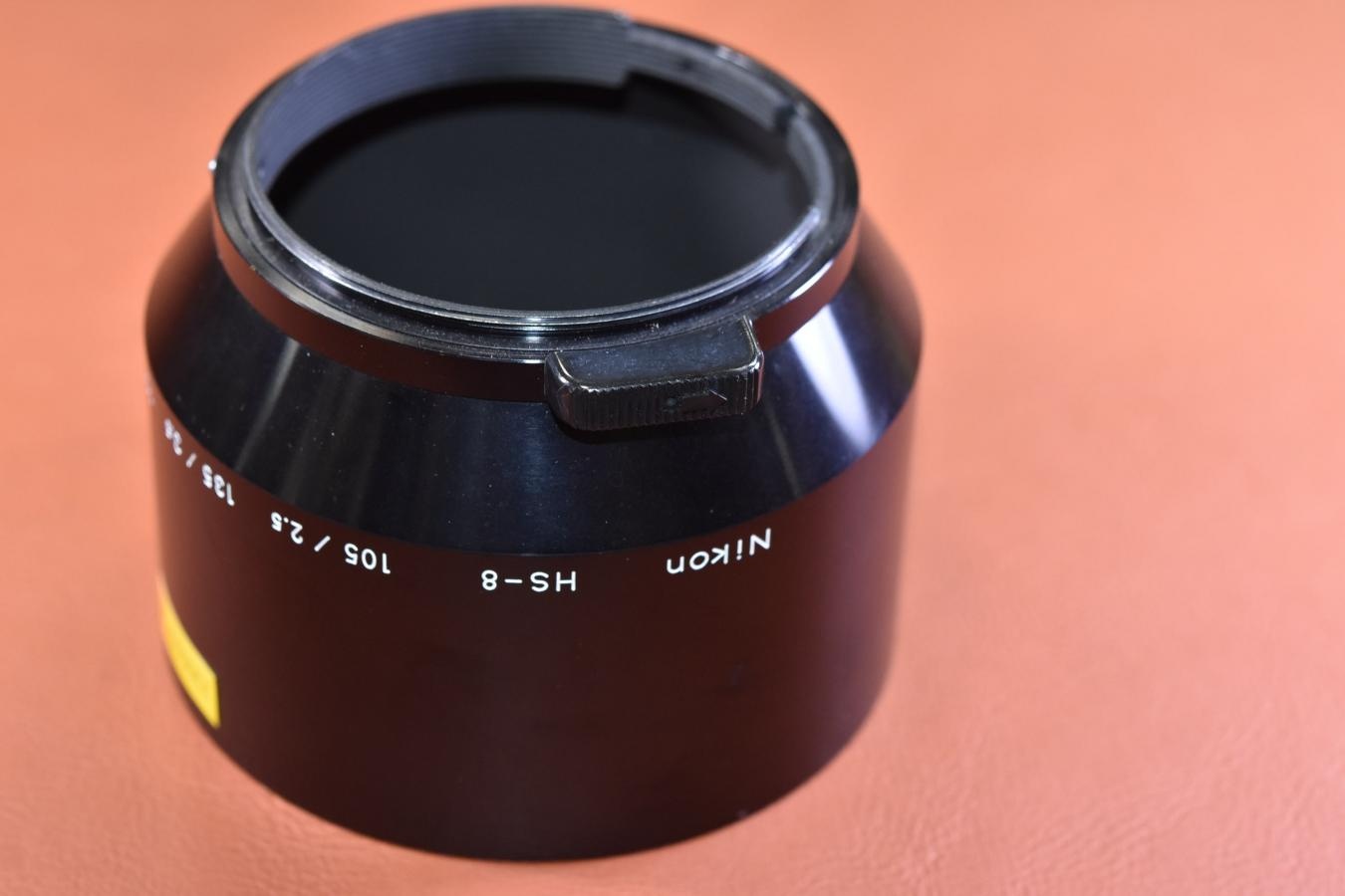 Nikon HS-8 METAL HOOD 【Nikon 105/2.5、135/3.5、105/4用】