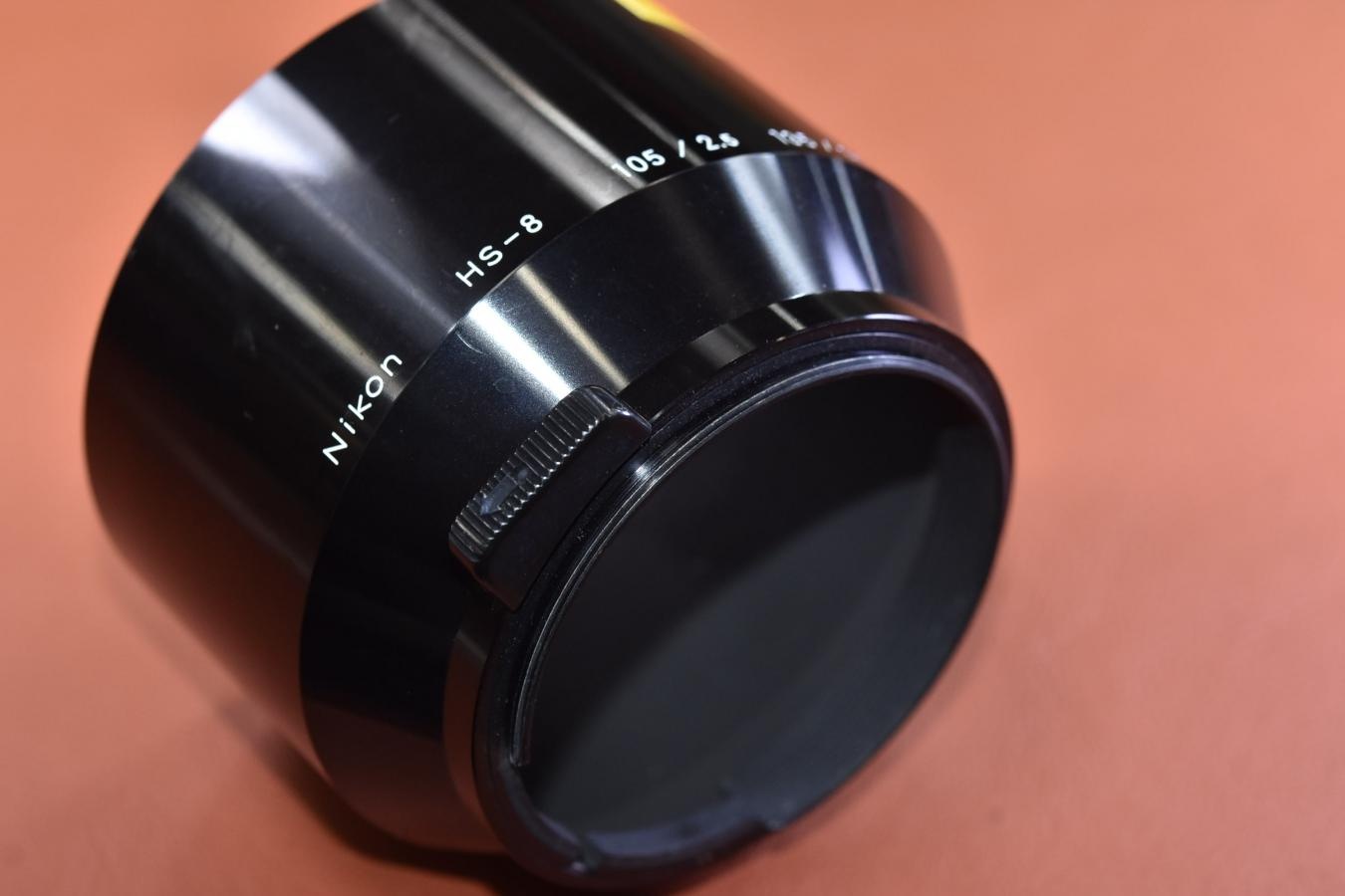 Nikon HS-8 METAL HOOD 【Nikon 105/2.5、135/3.5、105/4用】