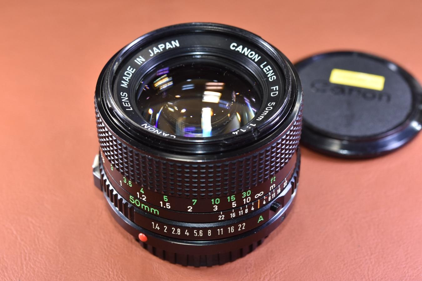 Canon NEW FD 50mm F1.4【カメラ女子に絶大な人気のオールドレンズ 】