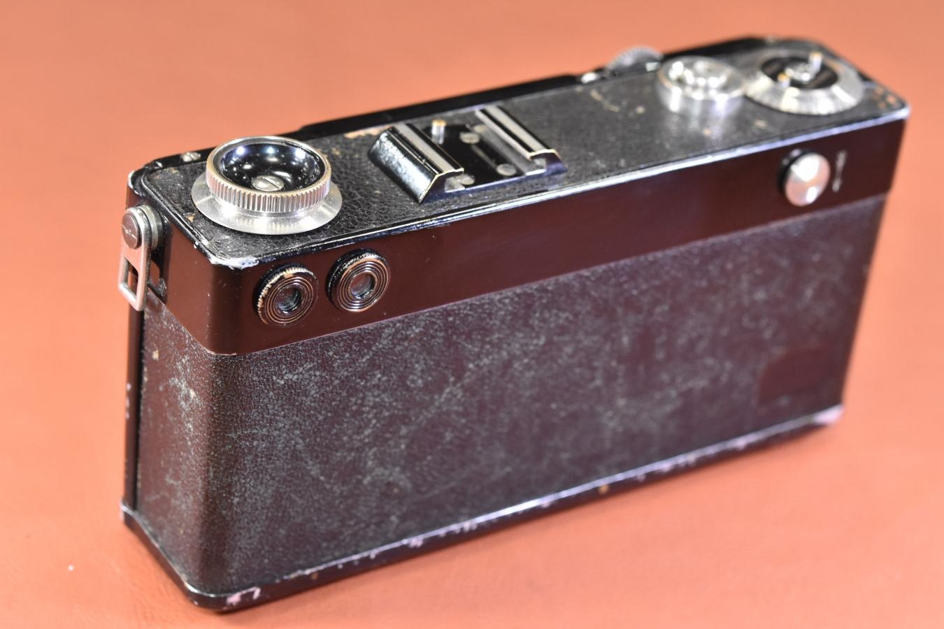 【希 少】ZEISS IKON Contax I型 【通称:ブラックコンタックス 希少なスローシャッターなし最初期モデル】