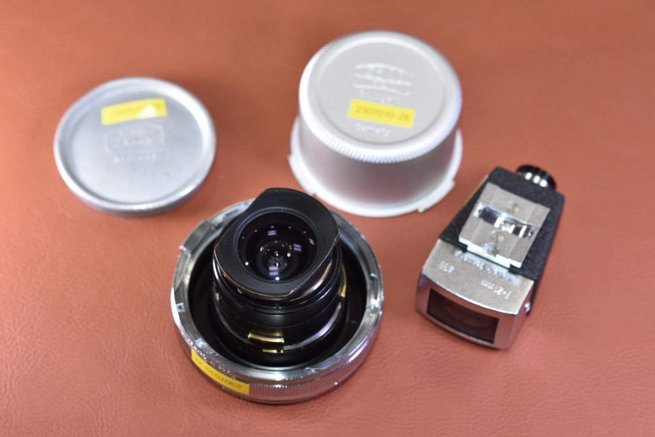 Carl Zeiss Biogon 21mm F4.5 純正ファインダー付【旧コンタックスマウントレンズ】
