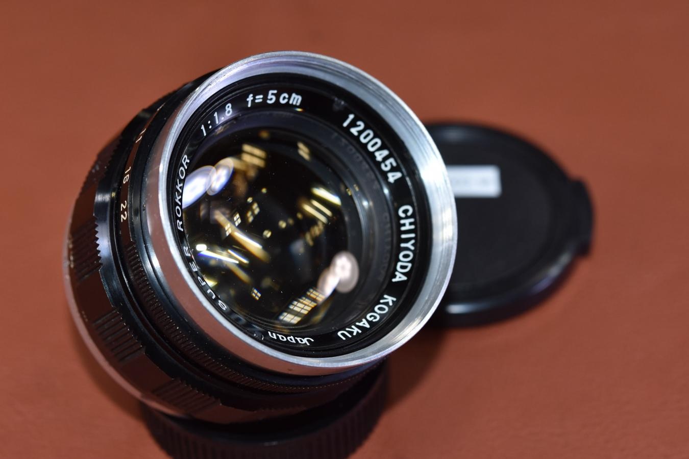 千代田光学 SUPER ROKKOR 5cm F1.8 【ライカLマウントレンズ】