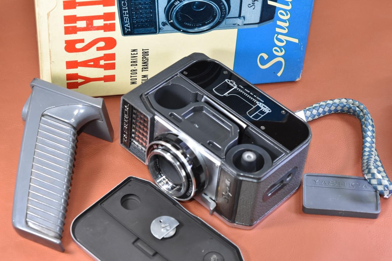 【希 少】YASHICA Sequelle 整備済 元箱付一式【YASHICA YASHINON 2.8cm F2.8 レンズ搭載】