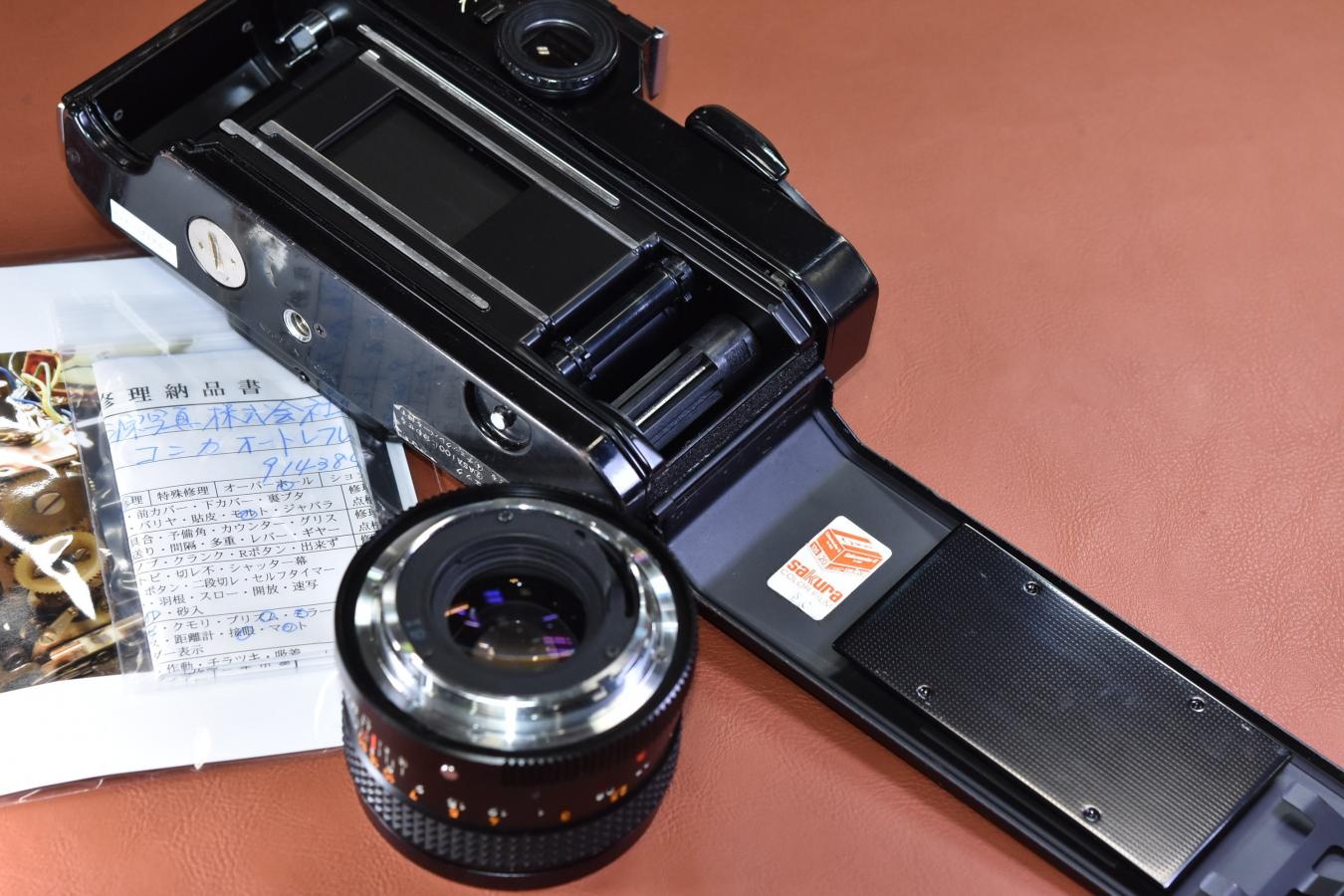 KONICA AUTOREFLEX T3 ブラック HEXANON AR 50/1.7付 【整備済】
