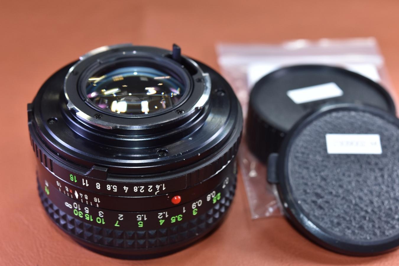 MINOLTA MD ROKKOR 50mm F1.4 整備済【カメラ女子に絶大な人気のオールドレンズ】