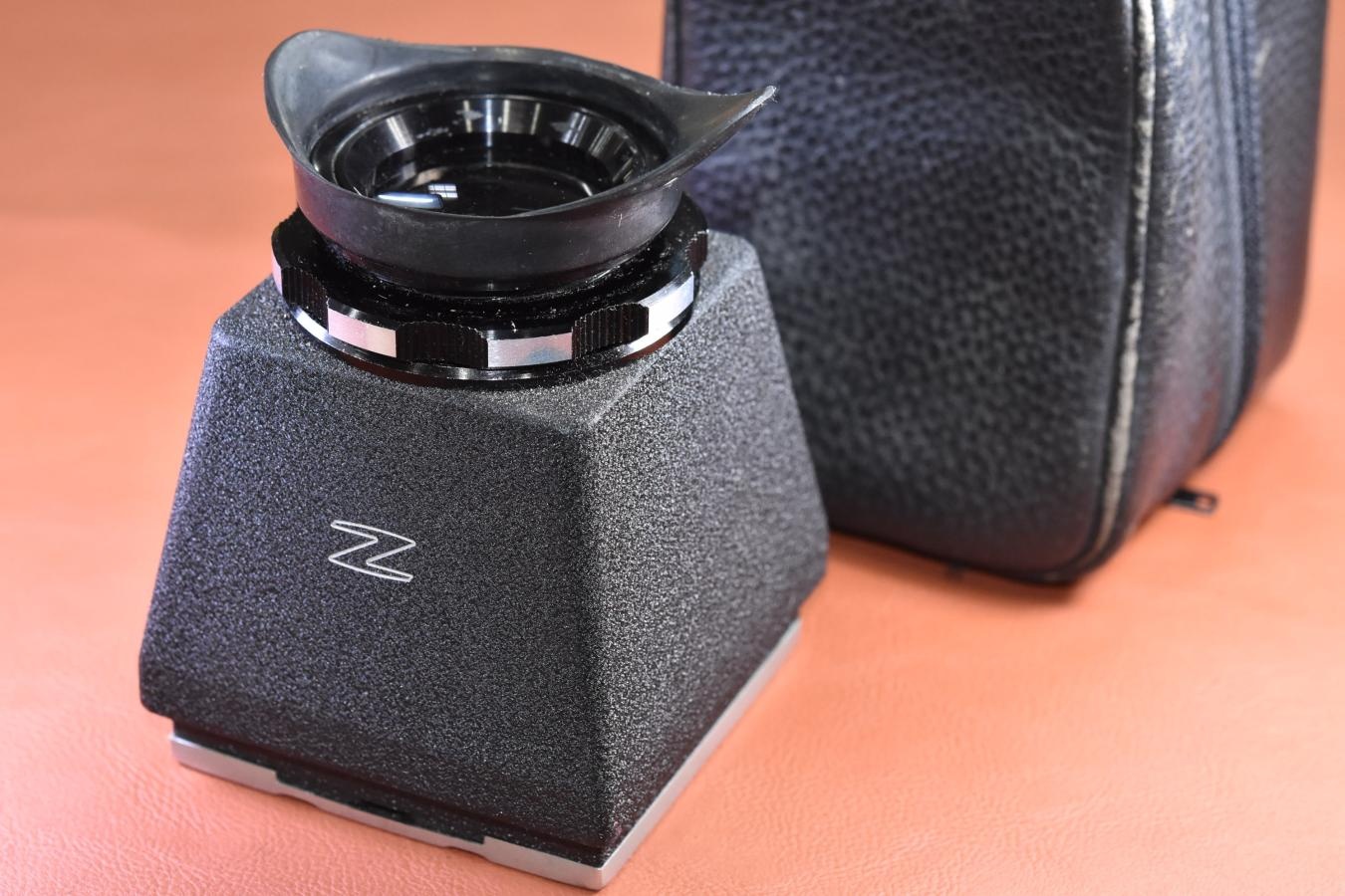 ZENZA BRONICA 野外ルーペ 5× ファインダー 純正専用ケース付 【ZENZA BRONICA S2用】