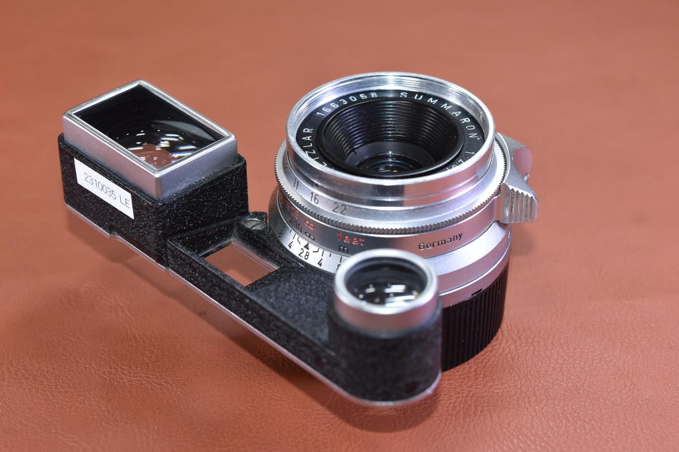 LEICA SUMMARON M 35mm F2.8 メガネ付 【166万台1959年製】