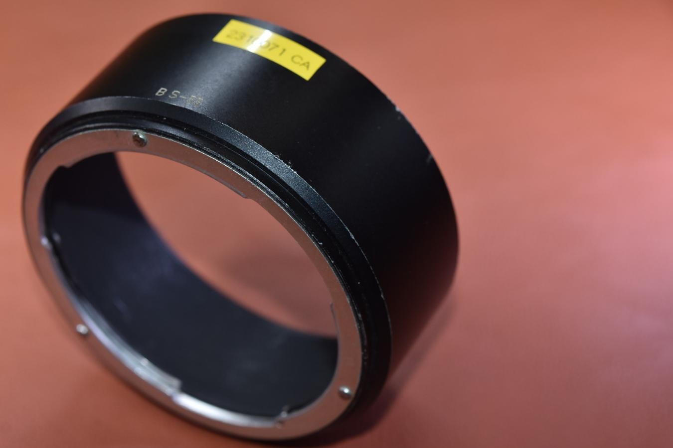 【絶版アクセサリー】Canon BT-55 【Canon FD85/1.8、100/2.8等用】※希少なメタルフード!!