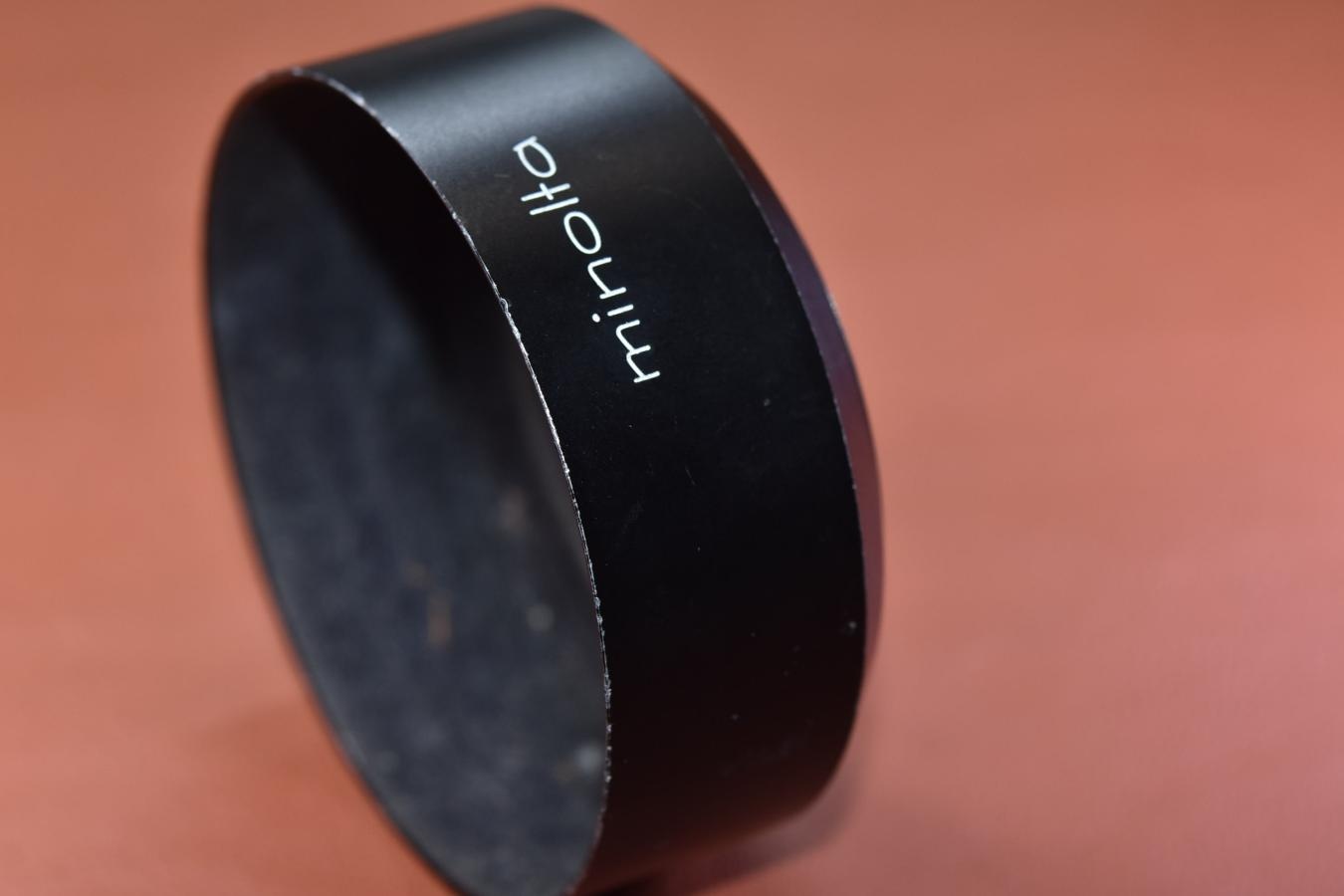 【絶版アクセサリー】minolta D52ND 【minolta MC 55/1.7等用】