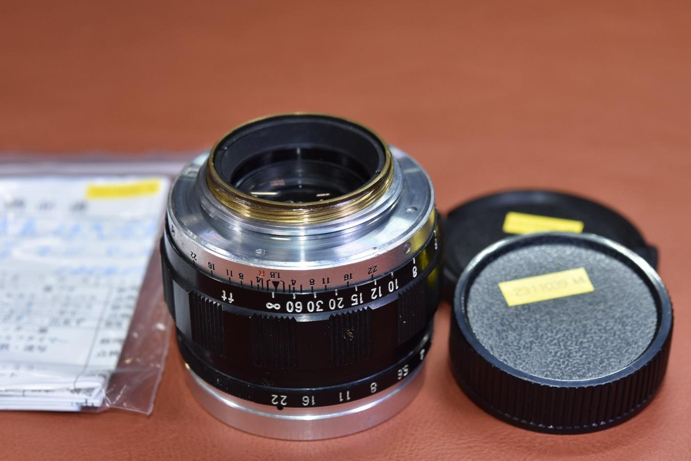 千代田光学 SUPER ROKKOR 5cm F1.8 整備済【LEICA Lマウントレンズ】