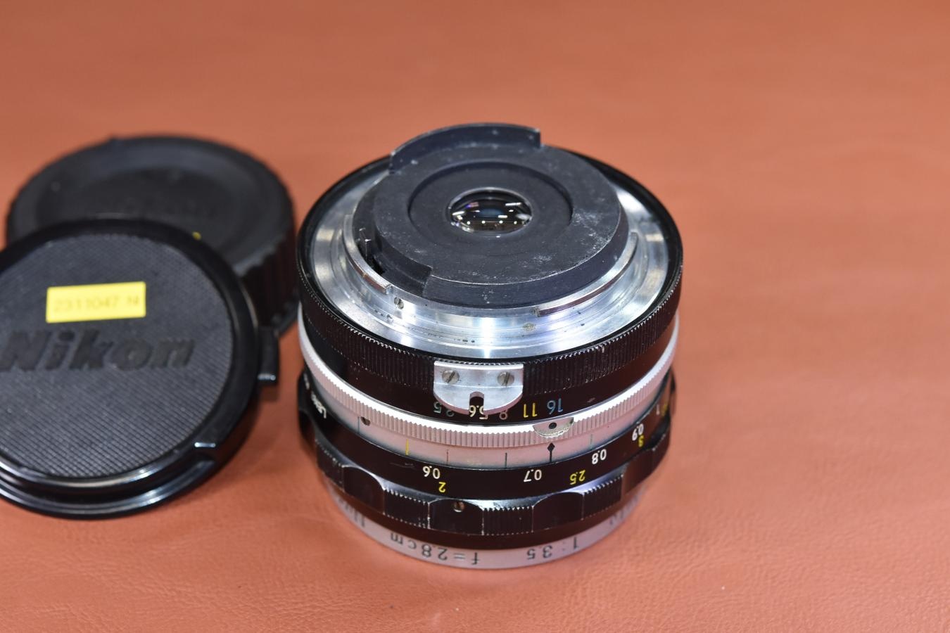 【希 少】日本光学 Nippon Kogaku NIKKOR-H Auto 2.8cm F3.5 初期型