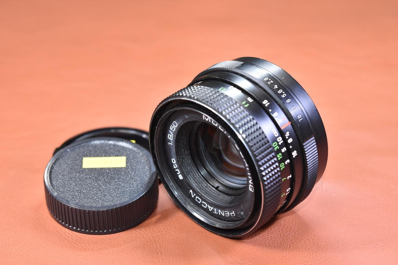 PENTACON auto 50mm F1.8 MC【カメラ女子に絶大な人気のオールドレンズ M42マウントレンズ】