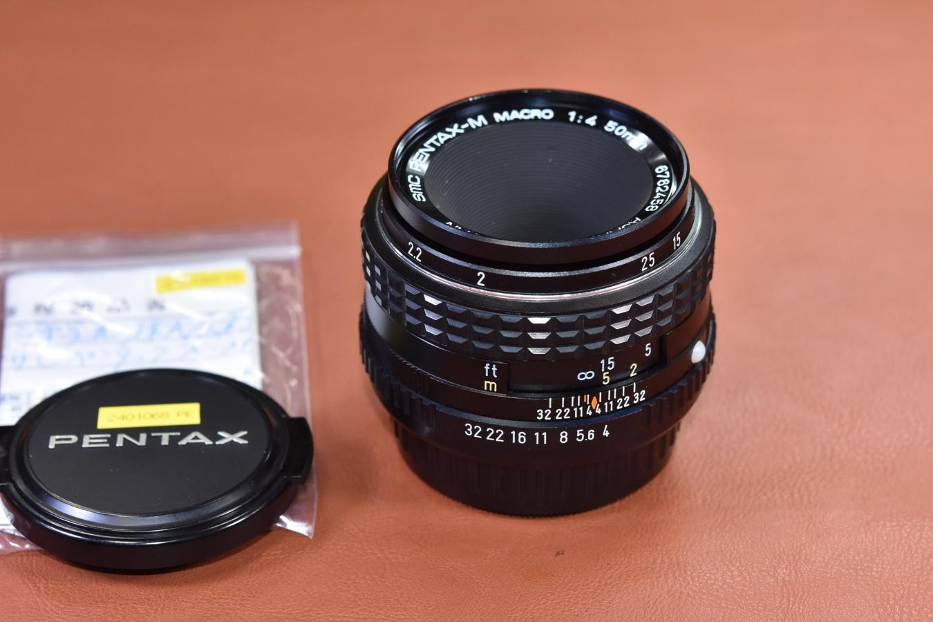SMC PENTAX-M 50mm F4 MACRO 整備済【Kマウントレンズ】