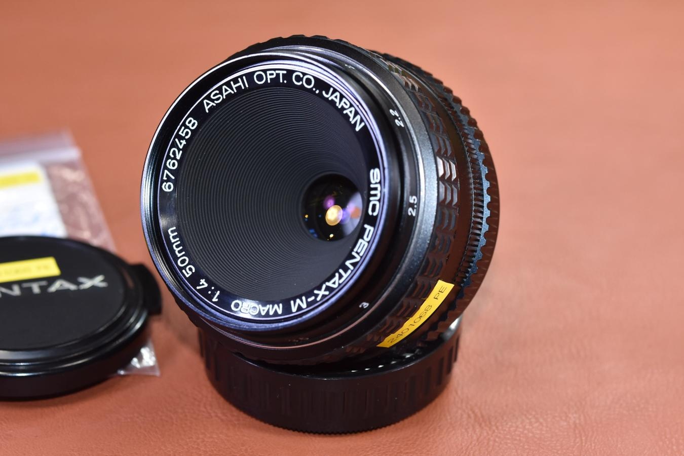 SMC PENTAX-M 50mm F4 MACRO 整備済【Kマウントレンズ】