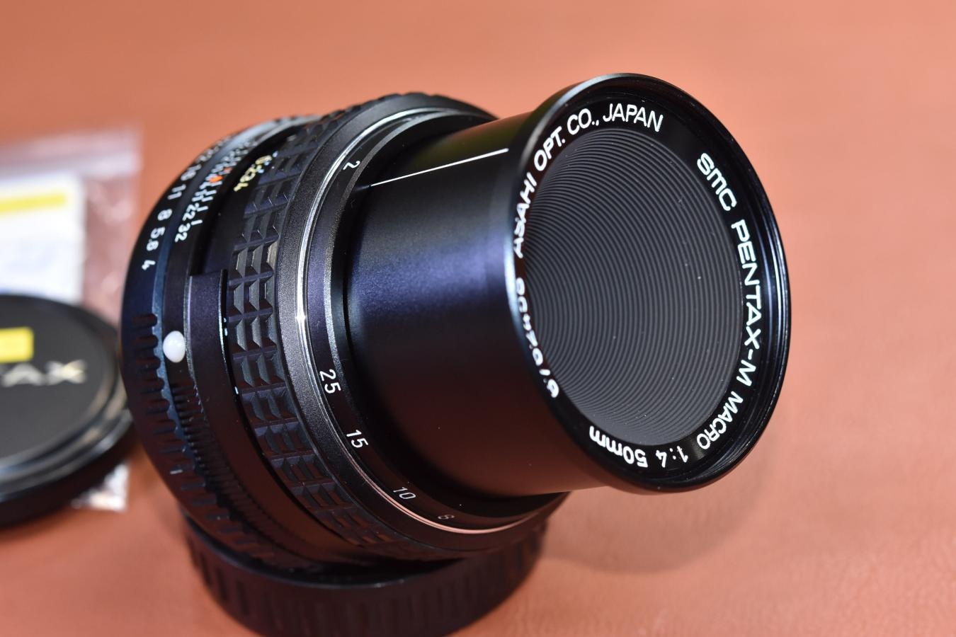 SMC PENTAX-M 50mm F4 MACRO 整備済【Kマウントレンズ】