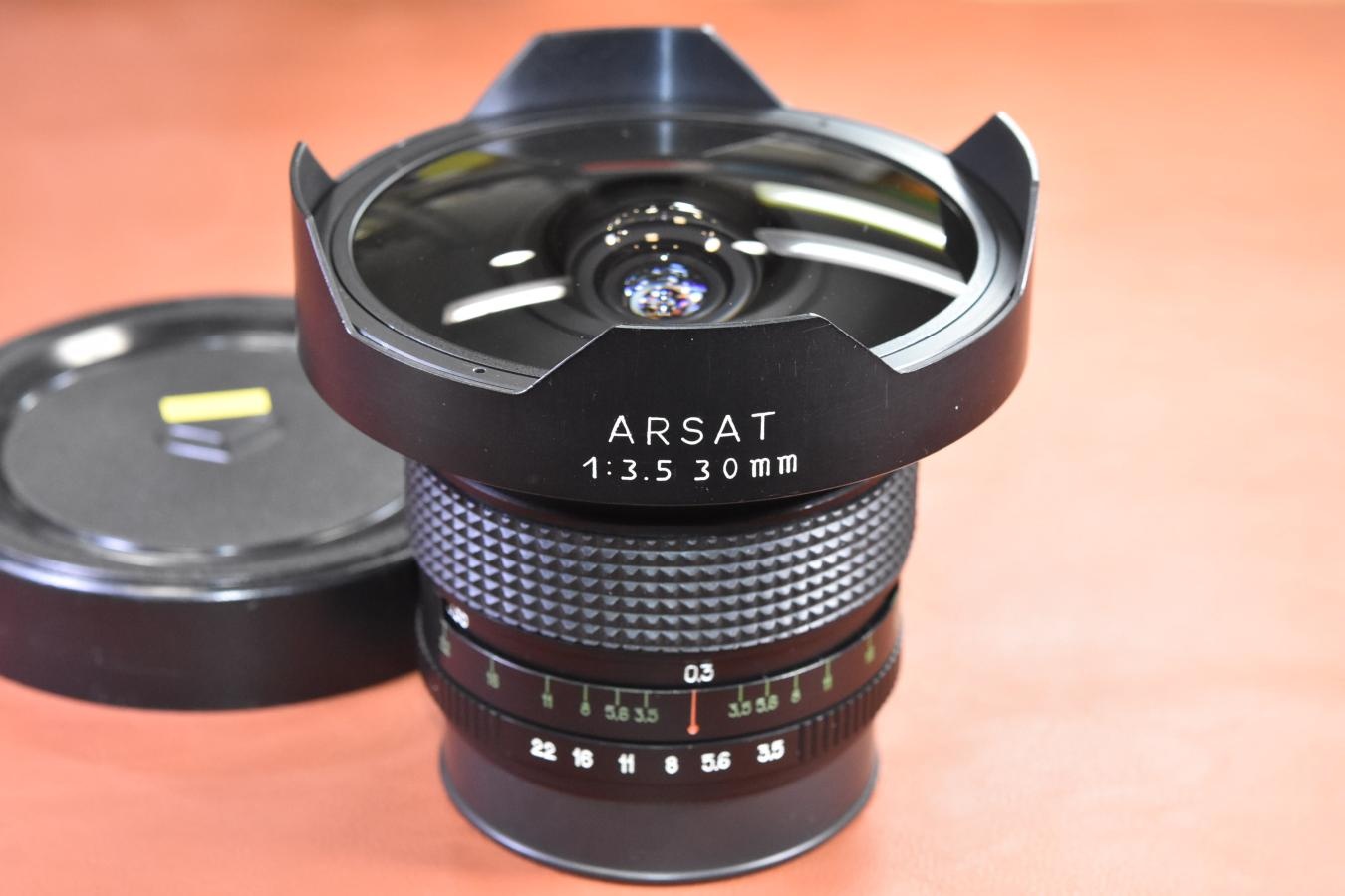 【希 少】ロシア製 ARSAT 30mm F3.5 【ペンタコン6マウントレンズ】