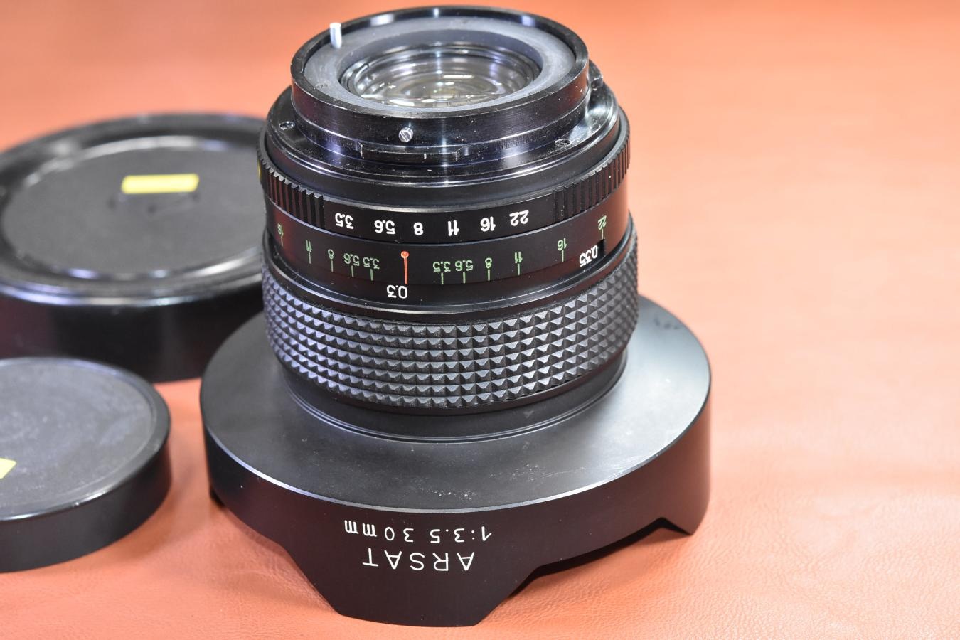 【希 少】ロシア製 ARSAT 30mm F3.5 【ペンタコン6マウントレンズ】