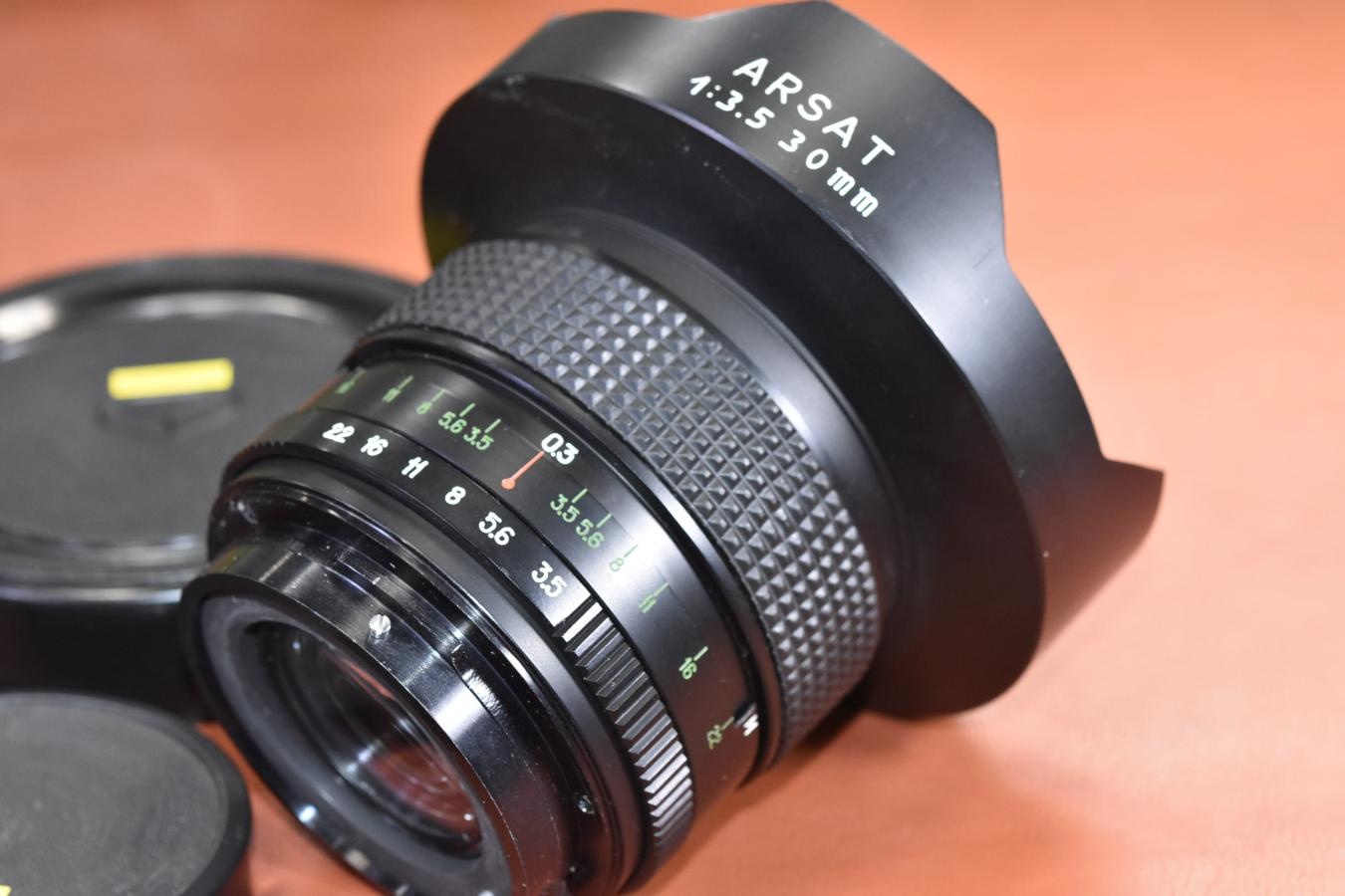 【希 少】ロシア製 ARSAT 30mm F3.5 【ペンタコン6マウントレンズ】