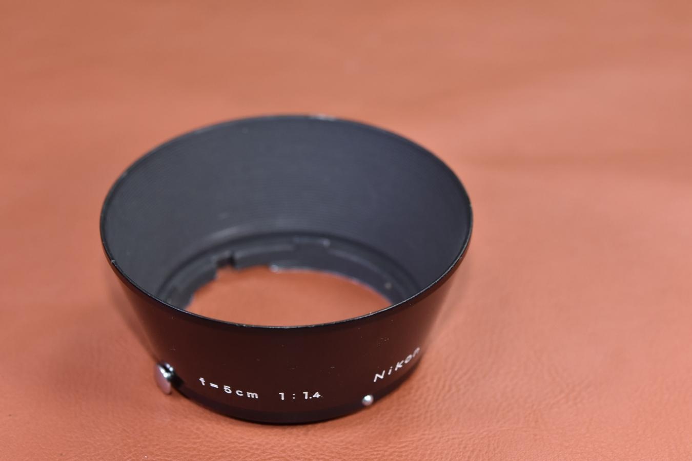 Nikon 5cm F1.4 METAL HOOD 【Nikon Sマウント 50/1.4用】