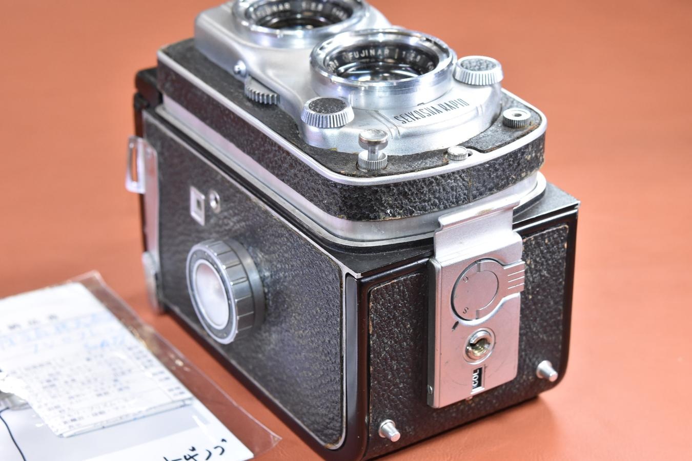 【希 少】FUJICA FLEX 【FUJINAR 8.3cm F2.8 レンズ搭載】※FUJIFILMが唯一作った二眼レフカメラで有名