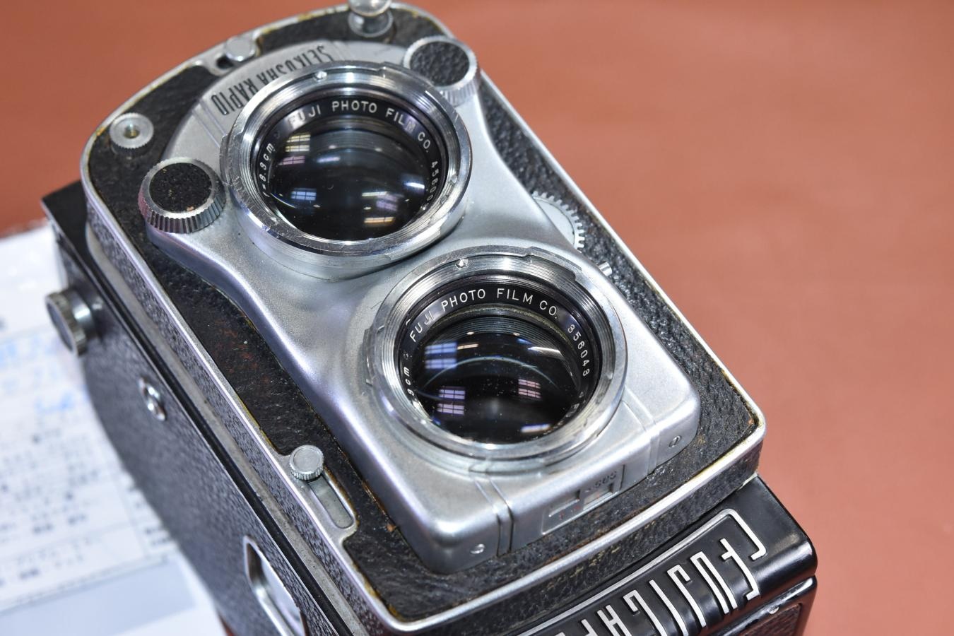 【希 少】FUJICA FLEX 【FUJINAR 8.3cm F2.8 レンズ搭載】※FUJIFILMが唯一作った二眼レフカメラで有名