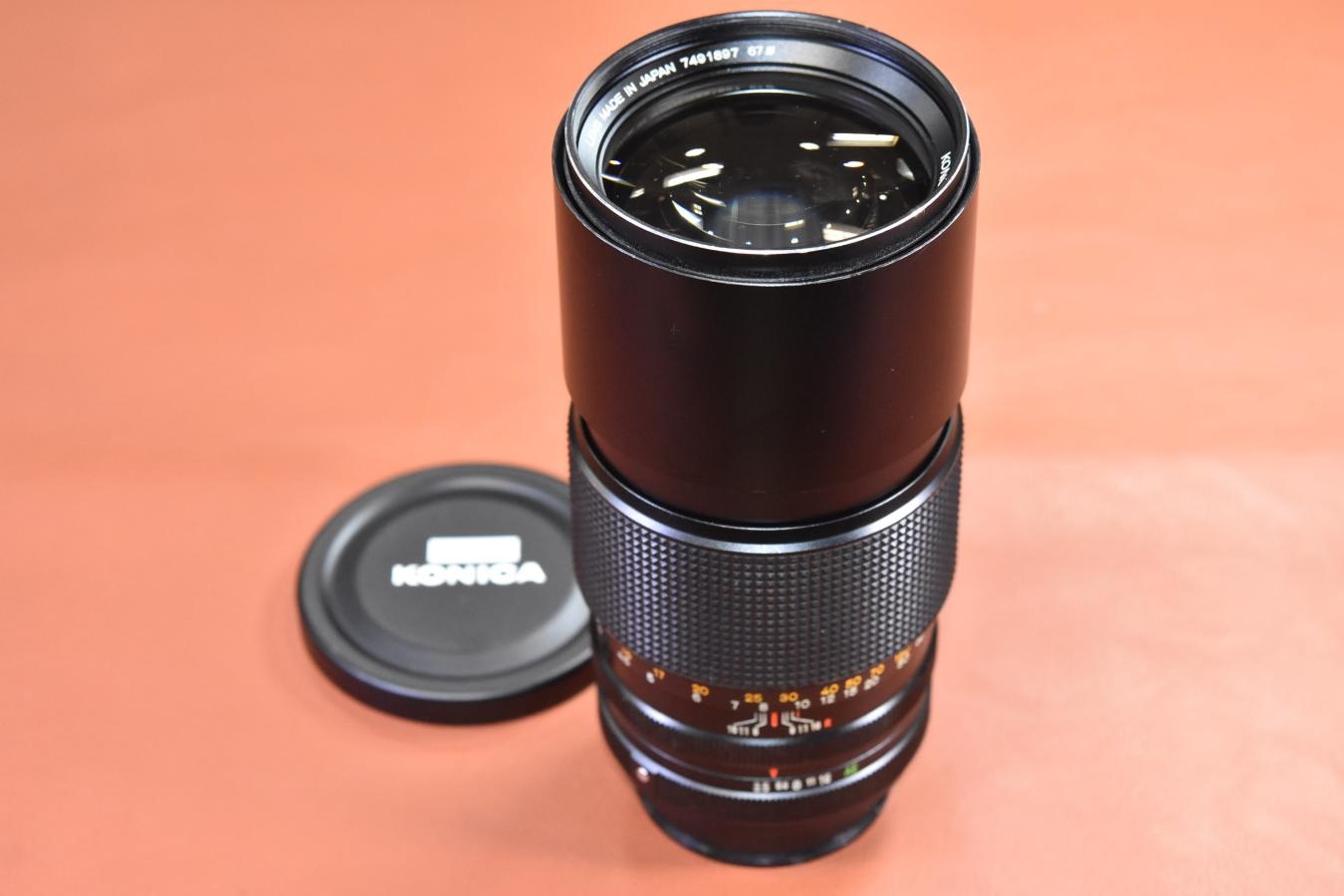 KONICA HEXANON AR 200mm F3.5 【キレイな物をお探しの方必見!!自信ありの逸品!!】