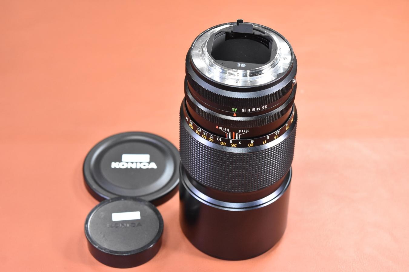 KONICA HEXANON AR 200mm F3.5 【キレイな物をお探しの方必見!!自信ありの逸品!!】