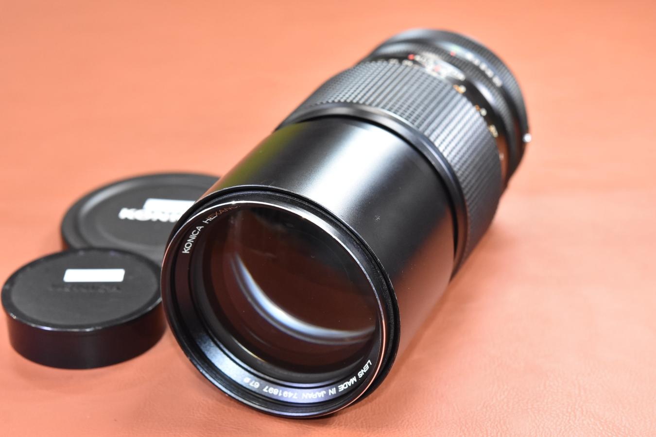 KONICA HEXANON AR 200mm F3.5 【キレイな物をお探しの方必見!!自信ありの逸品!!】