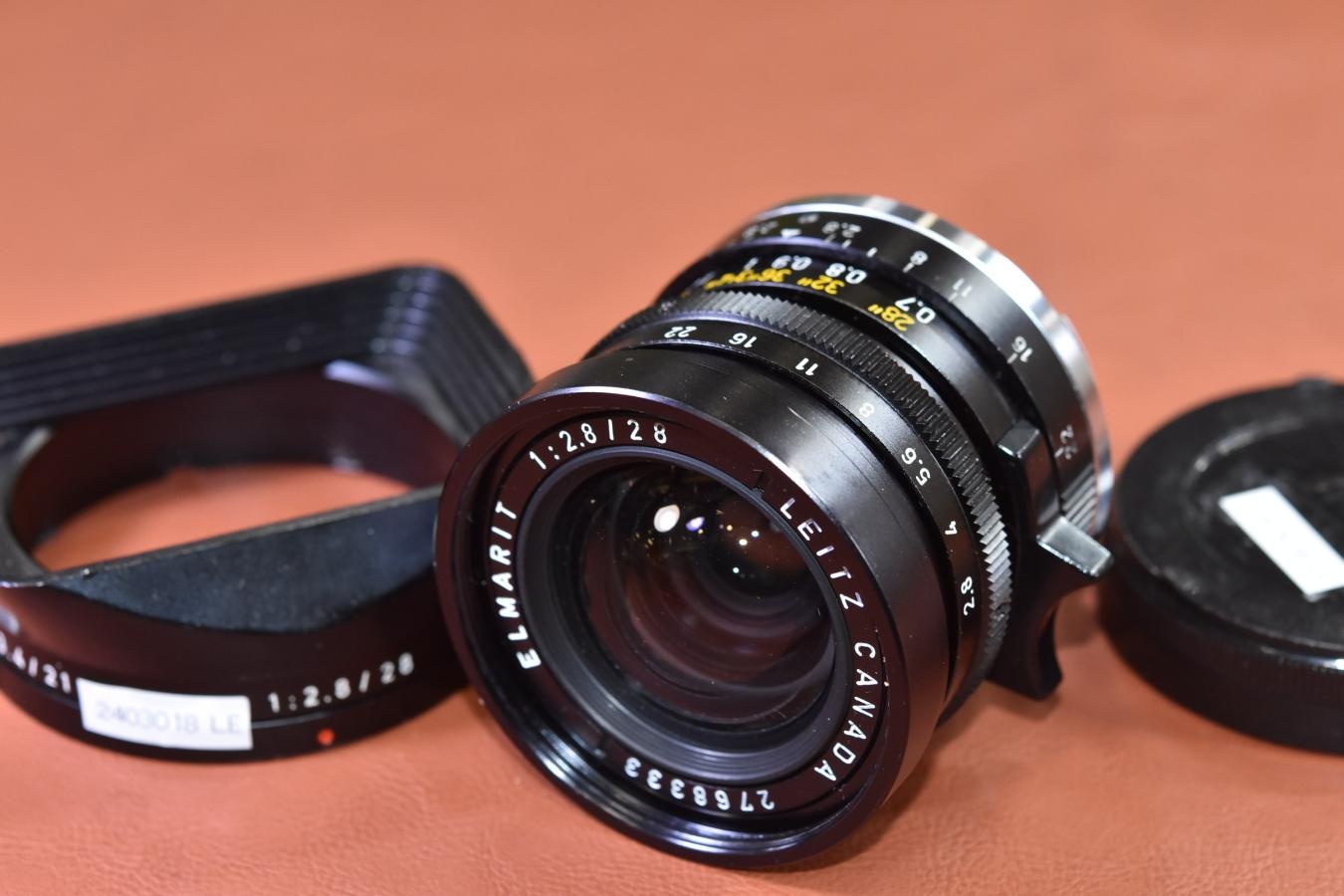 LEICA ELMARIT-M 28mm F2.8 第3世代 純正フード12501付 【276万台1976年製】