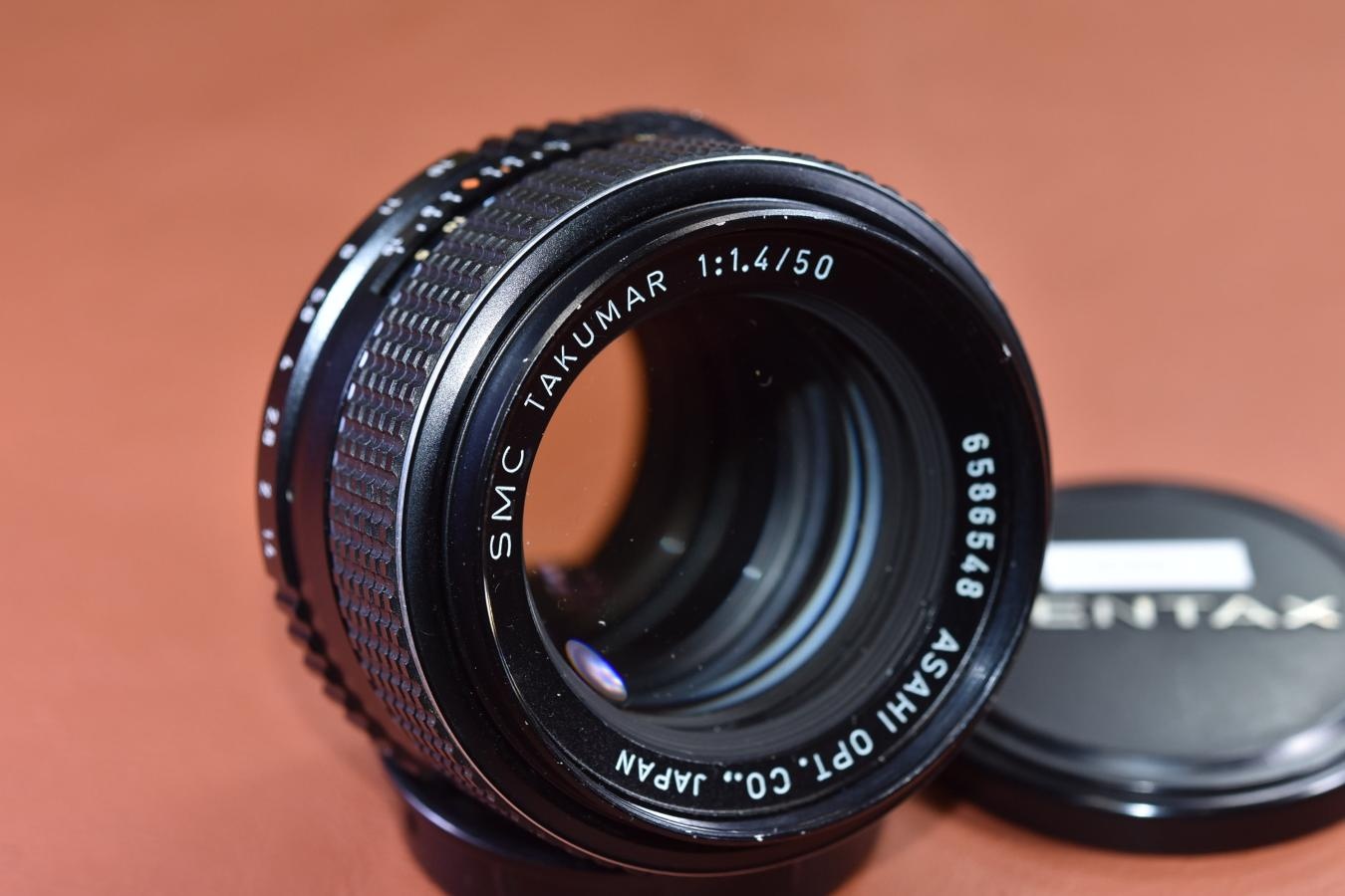 PENTAX SMC TAKUMAR 50mm F1.4【カメラ女子に絶大な人気のオールドレンズ M42マウントレンズ】
