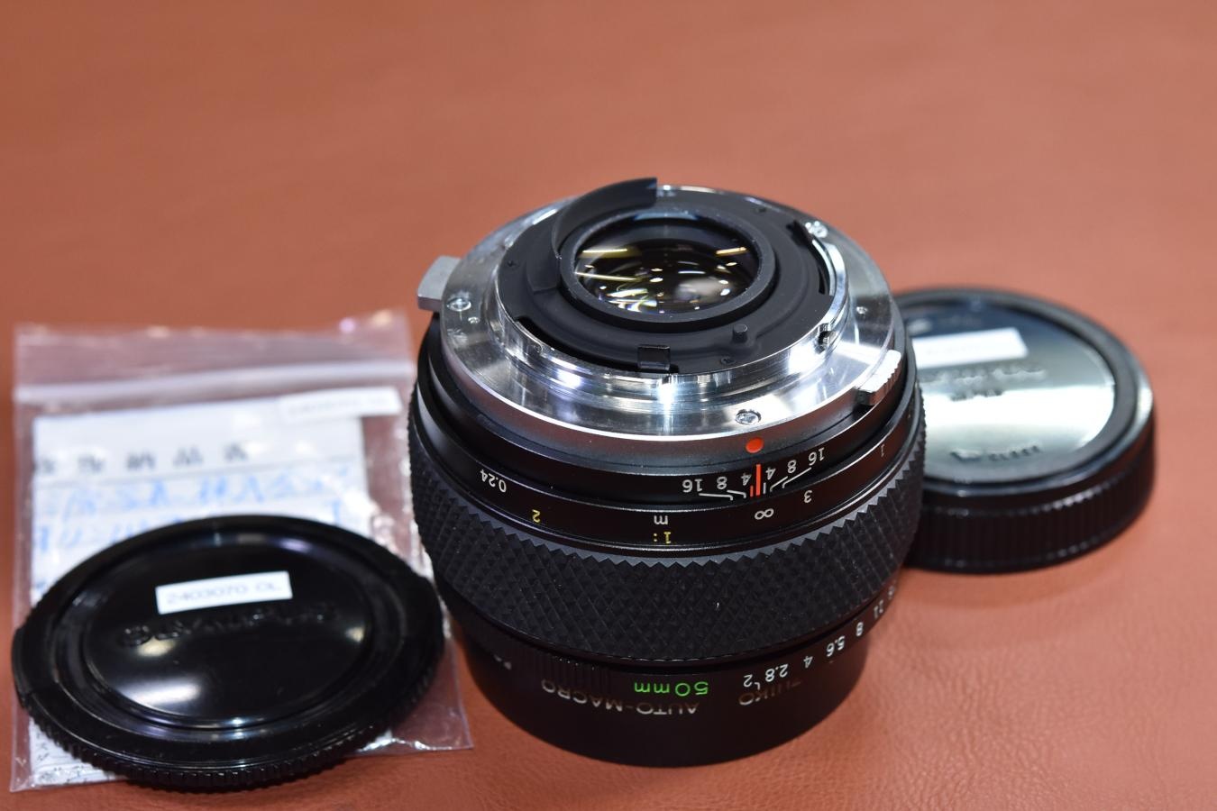 OLYMPUS ZUIKO AUTO-MACRO 50mm F2 【整備済】
